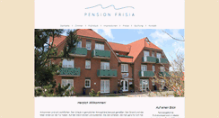 Desktop Screenshot of pension-frisia.de