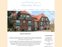 Tablet Screenshot of pension-frisia.de